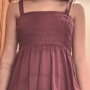 American Eagle Purple Flowy Tank